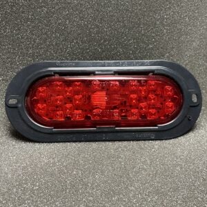 LED Oval Red Tail Light 60256R